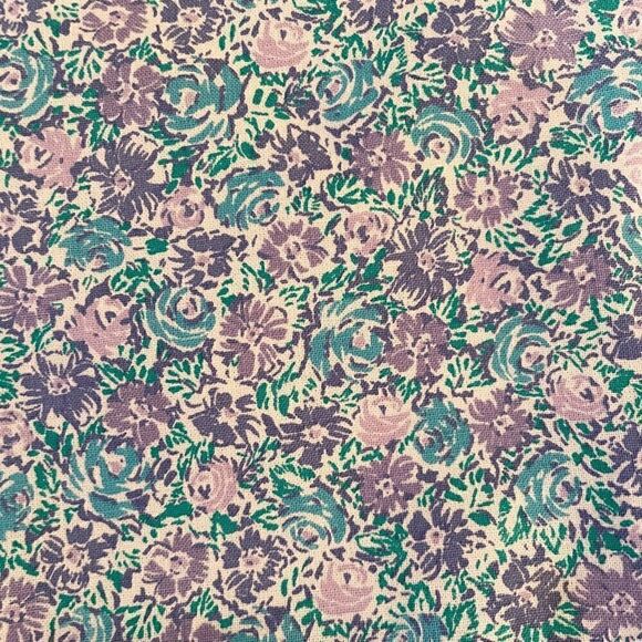 VTG Laura Ashley Mother & Child Floral Jumper Dress Cottagecore Prairie S 11 12 - Picture 2 of 7